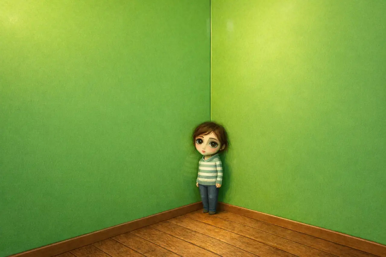 In der Ecke